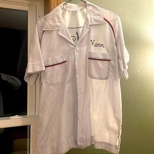 Vtg Bowling Shirt, grandpa Vern’s from Stevens Point Wi, great button up Size M
